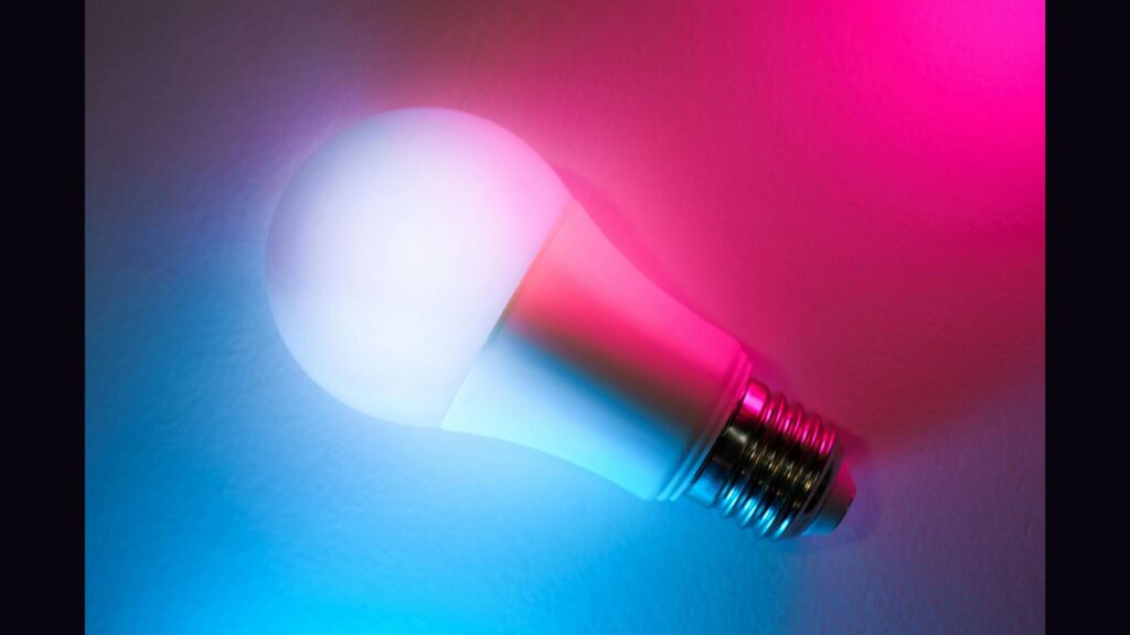 Bombilla inteligente luz RGB
